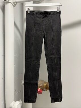 The Row Black Skinny High-Rise Jeans